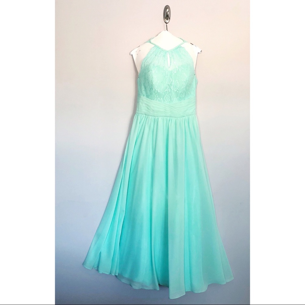 Mint Floor Length Dress